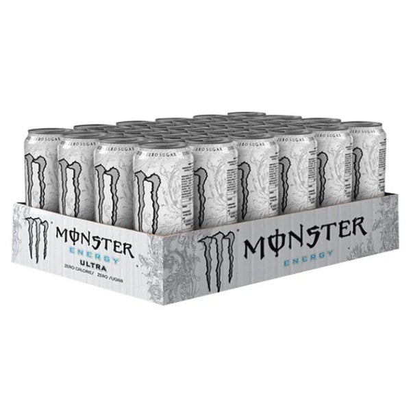 Monster 24 X Ultra White Energiajuoma 500 ml