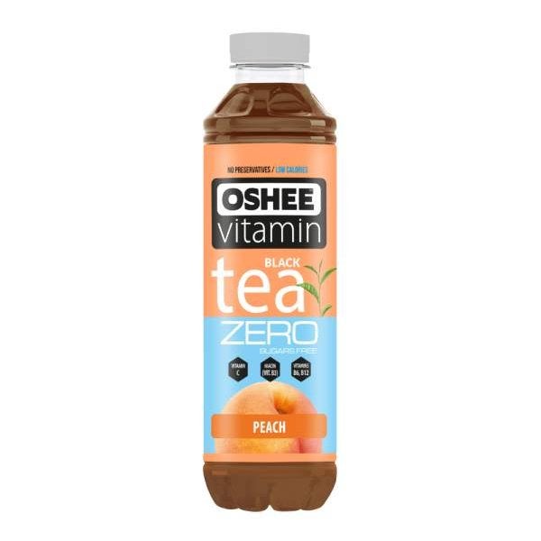 OSHEE 6 X Peach Iced Tea Vitamin Water Vitamiinivesi 550 ml